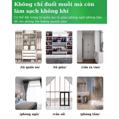 Tinh Dầu Đuổi Muỗi Cô Đặc Sáp Thơm Treo Cửa Sổ - Ngăn Muỗi Hiệu Quả, Giá 25.000 VND Khang Đức 5