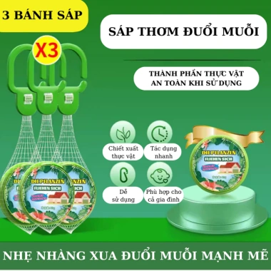Tinh Dầu Đuổi Muỗi Cô Đặc Sáp Thơm Treo Cửa Sổ - Ngăn Muỗi Hiệu Quả, Giá 25.000 VND Khang Đức 10