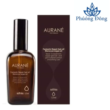 Tinh dầu dưỡng tóc Aurane Softliss 125ml Tái tạo tóc bóng mượt giảm giá 119.990₫