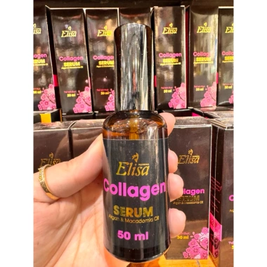 Tinh dầu dưỡng tóc Collagen và Serum Elisa - Dưỡng chắc, bóng mượt, giảm rụng, giá ưu đãi 135k