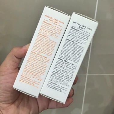 Tinh dầu dưỡng tóc Kochie Leave-in Oil 75ml - Dưỡng sâu, mượt suôn, công thức cải tiến, giá chỉ 315.000₫ 6