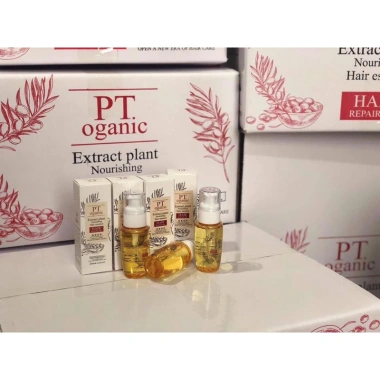 Tinh dầu dưỡng tóc Pt Oganic 60ml - Dưỡng tóc mềm mượt, giảm giá 22% chỉ 75.000₫