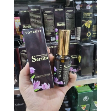 Tinh dầu dưỡng tóc Topbest Serum Keratim chính hãng - Dưỡng sâu, bóng mượt, giảm gãy, Giá chỉ 75.000₫