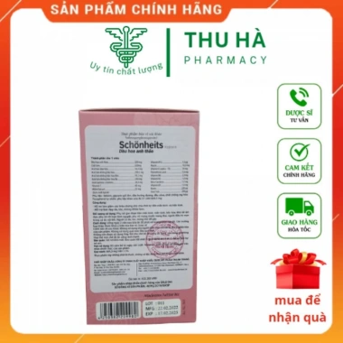 Tinh dầu hoa anh thảo Schonheits Kapseln 60 viên Nhập khẩu Đức chính hãng - 430.000₫
