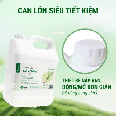 Tinh Dầu Khử Mùi & Thơm Phòng ABURA 5L - Dành cho Spa, Hotel, Tiết Kiệm 799k