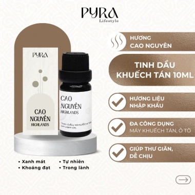 Tinh Dầu Khuếch Tán 10ml Hương Nhập Khẩu Đa Dụng cho Máy & Xe Ô tô - Pyra Lifestyle