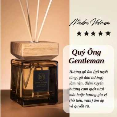 Tinh Dầu Khuếch Tán 500ml WIACHNN Nắp Gỗ – Khử Mùi Lưu Hương 6 Tháng, Phòng Sang Trọng 9