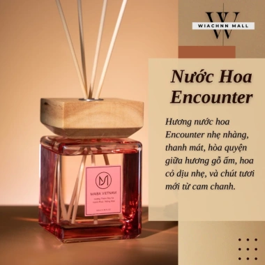 Tinh Dầu Khuếch Tán 500ml WIACHNN Nắp Gỗ – Khử Mùi Lưu Hương 6 Tháng, Phòng Sang Trọng 10