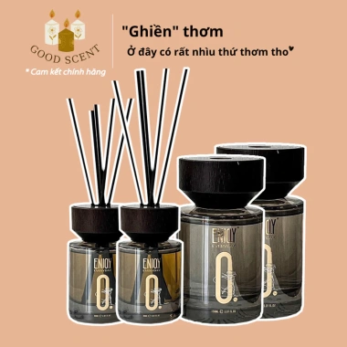 Tinh dầu khuếch tán thơm Ghiền Thơm mùi gỗ đàn hương - Khử mùi, lọ thơm 465k