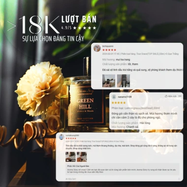 Tinh Dầu Khuếch Tán Thơm Phòng Aroma Story Nhiều Hương 50ml-100ml Ưu đãi 118.000đ