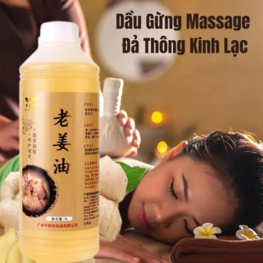 Tinh Dầu Massage Body Ngải Cứu & Gừng 1.000ml Masa Dưỡng Sinh Giá 135.000 5