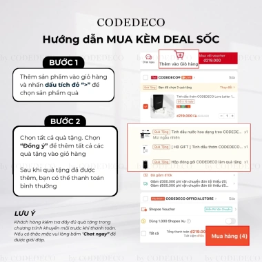 Tinh dầu nước hoa nam CODEDECO CODE N.21 10ml dạng xịt Phóng khoáng nam tính cuốn hút 169k