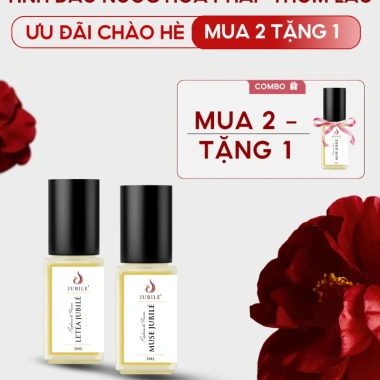 Tinh Dầu Nước Hoa Pháp Jubilé Cao Cấp 3-5ml Mini Chính Hãng Thơm Lâu Cực Quyến Rũ - Giá 219.000 VND
