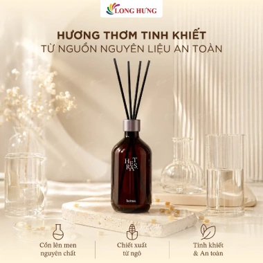 Tinh dầu nước hoa thơm phòng Hetras Premium Diffuser 500ml giảm còn 699.000 VND 5