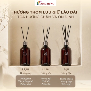 Tinh dầu nước hoa thơm phòng Hetras Premium Diffuser 500ml giảm còn 699.000 VND 6
