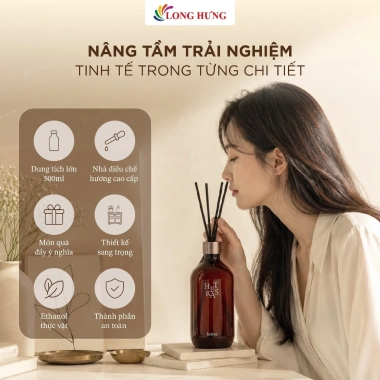 Tinh dầu nước hoa thơm phòng Hetras Premium Diffuser 500ml giảm còn 699.000 VND 7