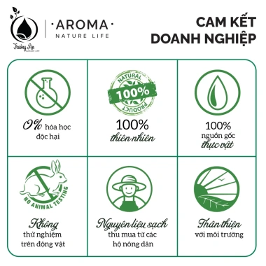 Tinh dầu Oải Hương Lavender TRƯỜNG AN hữu cơ - Giảm stress, xua đuổi côn trùng, Sả Chanh Bưởi - 178.000₫ 7