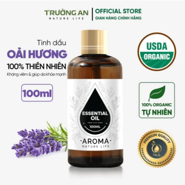 Tinh dầu Oải Hương Lavender TRƯỜNG AN hữu cơ - Giảm stress, xua đuổi côn trùng, Sả Chanh Bưởi - 178.000₫ 10