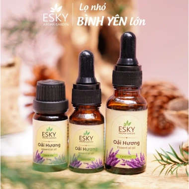 Tinh Dầu Oải Hương Nguyên Chất ESKY AROMA GARDEN Lavender Ngủ Ngon Xông Phòng Thư Giãn 10ml 20ml Giá Ưu Đãi 148.000 VND 2