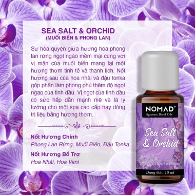 Tinh Dầu Phong Lan Muối Biển Nomad Blend: Hương Orchid Sea Salt, Giá 229.000₫ 4