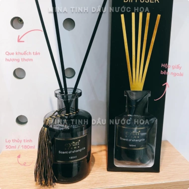 Tinh dầu Shangrila phòng mát khử mùi, que khuyếch tán Eyun Aroma MINA – Giá ưu đãi 146.000₫