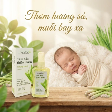 Tinh dầu thiên nhiên Maldala 100ml – Chống muỗi, khử mùi, an toàn da, sả Bạch đàn, chanh Tràm, Melaleuca – 115k 6