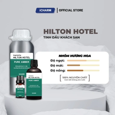 Tinh dầu thơm Hilton Hotel iCHARM 1L - Hương phòng khách sạn giảm giá 1.620.000₫