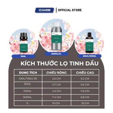 Tinh dầu thơm Hilton Hotel iCHARM 1L - Hương phòng khách sạn giảm giá 1.620.000₫