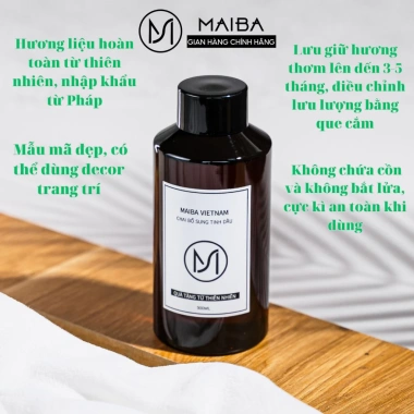 Tinh dầu thơm phòng khách MAIBA 300ml - Hương thiên nhiên, giảm giá 20% chỉ 139.000₫
