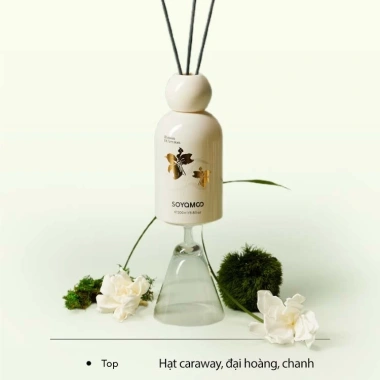 Tinh dầu thơm phòng SOYAMOO 150ml/200ml Moonlit Gardenia - Hoa Nhài, thơm lâu, giá ưu đãi 185.000 VND 3