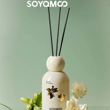 Tinh dầu thơm phòng SOYAMOO 150ml/200ml Moonlit Gardenia - Hoa Nhài, thơm lâu, giá ưu đãi 185.000 VND 4