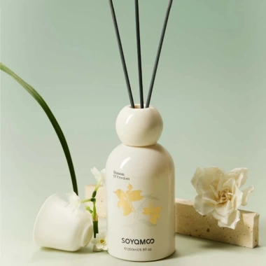 Tinh dầu thơm phòng SOYAMOO 150ml/200ml Moonlit Gardenia - Hoa Nhài, thơm lâu, giá ưu đãi 185.000 VND 5