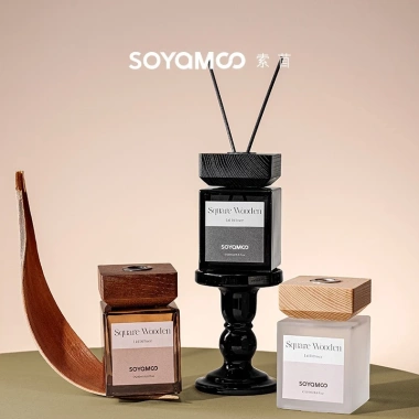 Tinh Dầu Thơm Phòng Soyamoo Ebony 200ml - Hương Tự Nhiên, Nắp Gỗ Sang Trọng, 225.000 VND 6