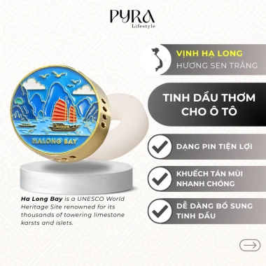 Tinh Dầu Thơm Xe Hơi Pin Tiện Lợi - Thiết Kế Bắt Mắt, Trang Trí & Hương Dịu Nhẹ, Giá 340.000đ