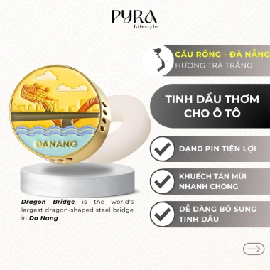 Tinh Dầu Thơm Xe Hơi Pin Tiện Lợi - Thiết Kế Bắt Mắt, Trang Trí & Hương Dịu Nhẹ, Giá 340.000đ
