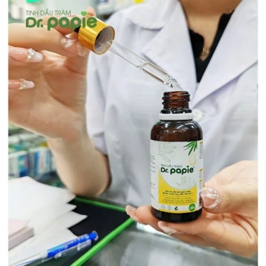 Tinh dầu tràm gió Dr papie 100% - cảm cúm, cảm lạnh, giữ ấm cho bé sơ sinh 7