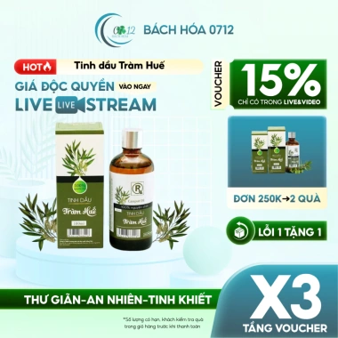 Tinh Dầu Tràm Huế Hồng Tâm MulRose 100ml Giá Cốt - Mua Ngay Chỉ 156.800đ 2 Tinh Dầu Tràm Huế Hồng Tâm MulRose 100ml Giá Cốt - Mua Ngay Chỉ 156.800đ 2