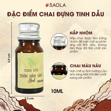 Tinh dầu Tràm Úc Làng Hạ - Ngừa cảm mạo, giữ ấm, giảm say xe, chỉ 99k