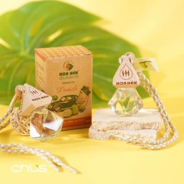 Tinh dầu treo bưởi 8ml - Hoa nén Vegan, khử mùi, thanh lọc không khí, giảm say xe 5 Tinh dầu treo bưởi 8ml - Hoa nén Vegan, khử mùi, thanh lọc không khí, giảm say xe 5