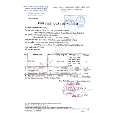 Tinh dầu treo Oải hương nguyên chất Hoa Nén 8ml - Giảm say xe, thư giãn - 130.000đ