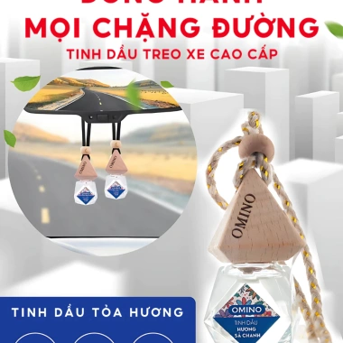 Tinh Dầu Treo Xe Ô Tô Khử Mùi Thơm Thiên Nhiên, Chống Say, Cao Cấp Tiện Lợi 39.000₫