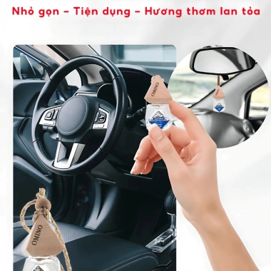 Tinh Dầu Treo Xe Ô Tô Khử Mùi Thơm Thiên Nhiên, Chống Say, Cao Cấp Tiện Lợi 39.000₫