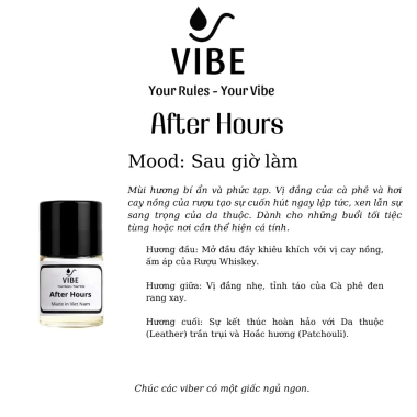 Tinh dầu VIBE After Hours 10ml dạng lăn - Nổi tiếng, lưu hương 12h, chỉ 15.000đ 6 Tinh dầu VIBE After Hours 10ml dạng lăn - Nổi tiếng, lưu hương 12h, chỉ 15.000đ 6