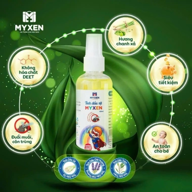 Tinh dầu xịt muỗi Mipbi 100ml - An toàn cho bé, đuổi muỗi nhanh, chỉ 69.000₫ 5