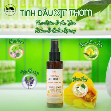 Tinh Dầu Xịt Thơm Ô Tô ADEVA 100ml Khử Mùi Khử Khuẩn Hương Lâu Trôi Giá 102k