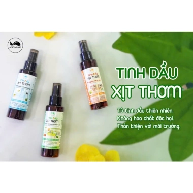 Tinh Dầu Xịt Thơm Phòng Ngủ Adeva 100ml - Thư giãn, An yên, Khử mùi, Khử khuẩn 6 Tinh Dầu Xịt Thơm Phòng Ngủ Adeva 100ml - Thư giãn, An yên, Khử mùi, Khử khuẩn 6