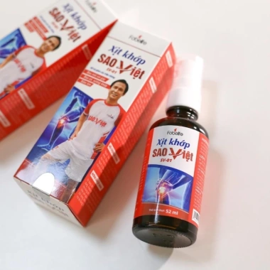 Tinh dầu xoa bóp xịt xương khớp Sao Việt 52ml giảm đau, cải thiện bong gân, chỉ 85.000 3
