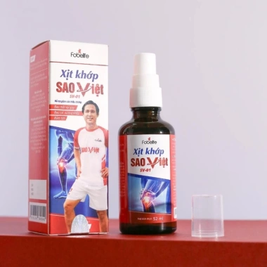 Tinh dầu xoa bóp xịt xương khớp Sao Việt 52ml giảm đau, cải thiện bong gân, chỉ 85.000 4