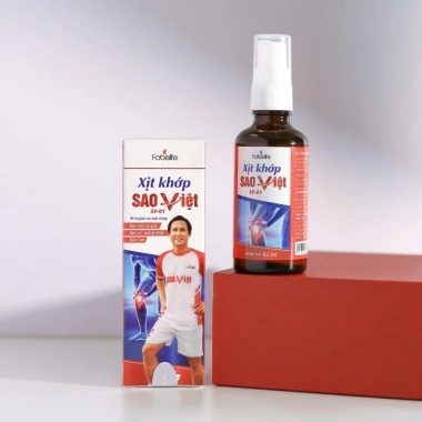 Tinh dầu xoa bóp xịt xương khớp Sao Việt 52ml giảm đau, cải thiện bong gân, chỉ 85.000 5