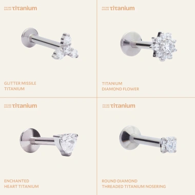 Titanium Earring Collection Cockstock - Khuyên tai titan cao cấp, siêu bền, giá chỉ 98.000₫ giảm từ 121.520₫ 3